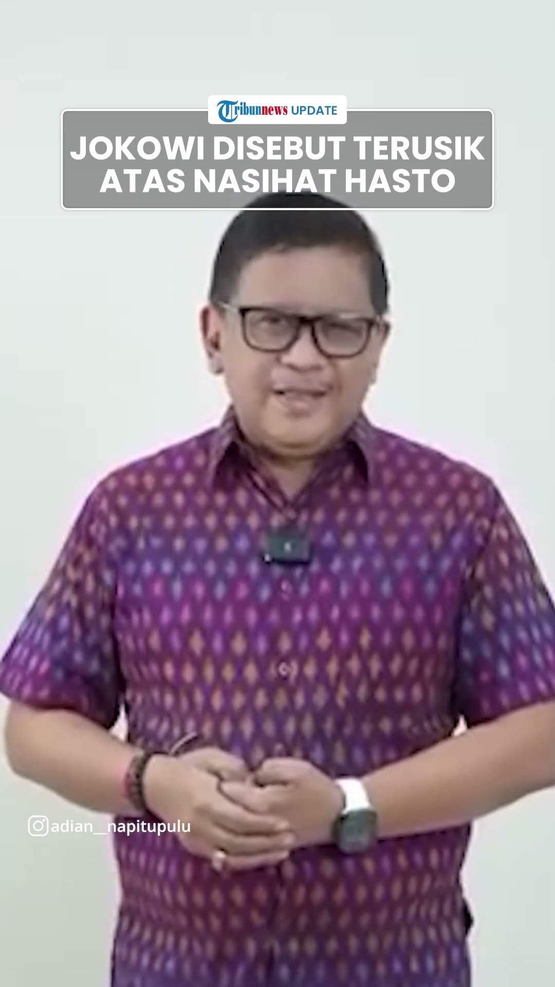 Jokowi Disebut Sempat Termenung dan Terusik saat Dinasihati Hasto soal Majunya Gibran dan Bobby