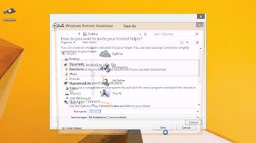 Windows 8.1: Start a Remote Assistance Session