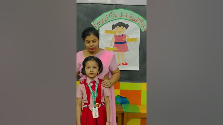 Teach Your Children About Good Touch and Bad Touch ✅❌ #goodtouchbadtouch #google #school #india
