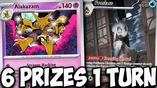 This Alakazam Spread Deck Can Take 6 Prizes In 1 Turn!