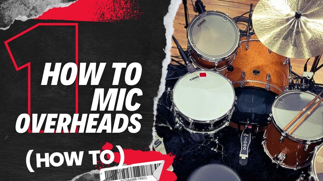 Recording Drums at Home - Pt. 1 Drum Overheads