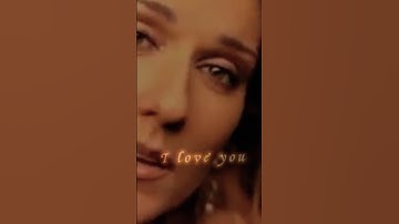 I Love You - Celine Dion (Beautiful song lyrics) ❤️ #shorts #music #celinedion