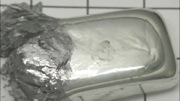 grey tin (tin pest) time-lapse video