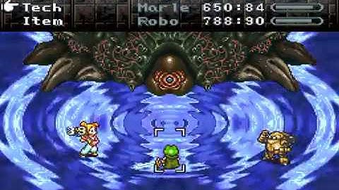 Chrono Trigger - Final Boss Lavos All Triple Tech Attack