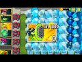 PvZ2 Challenge - All Plants POWER-UP vs Modern Day Frozen - Who Will Win ?