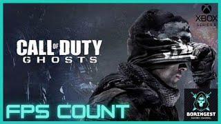 Call of Duty Ghosts BC-Comparison Xbox One vs Xbox360: 60FPS Xbox Series S Gameplay
