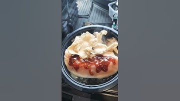 Hot Honey Trout with wild mushrooms