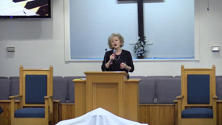 "The Anchor Holds" - Janis Crenshaw @ Union Baptis...