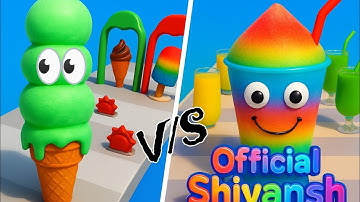 Ice Cream Stack Runner VS Juice Run VS Bakery Stack - All Levels Satisfying Walkthrough Gameplay