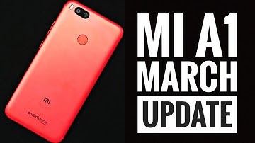 Mi A1 Android Pie March Security patch Update Review || Mi A1 March security Update