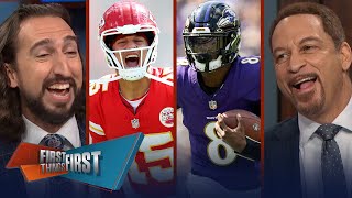 Chiefs beat Bengals, Was Kansas City lucky, Ravens time to panic | NFL | FIRST THINGS FIRST