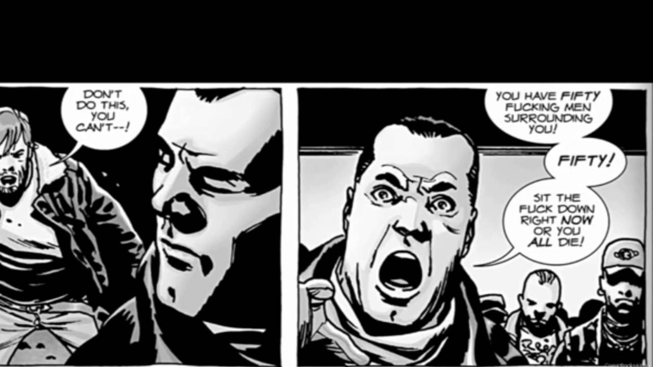 Glenn Death Scene Comics YouTube