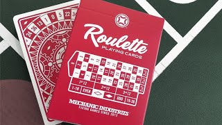 Thumbnail for Roulette (Red) Playing Cards by Mechanic Industries