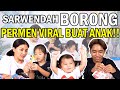 The Onsu Family - Betrand, Thalia dan Thania seneng banget Review Permen Viral