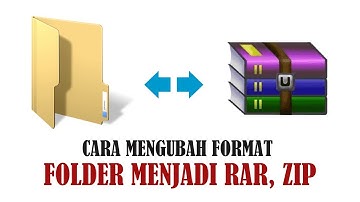 Cara mengubah File menjadi RAR dan ZIP || Mudah menggunakan PC.