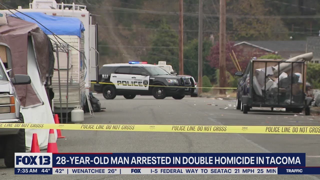 28-year-old man arrested in double homicide in Tacoma | FOX 13 Seattle ...