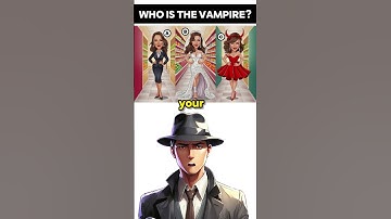 Who is the vampire? #riddle #quiz #riddlechallenge  #challenge #riddleoftheday #viral