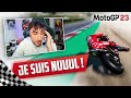 Dcouverte de motogp 23  je fais que de tomber