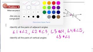 1 5 special angle pairs part 1 Profile