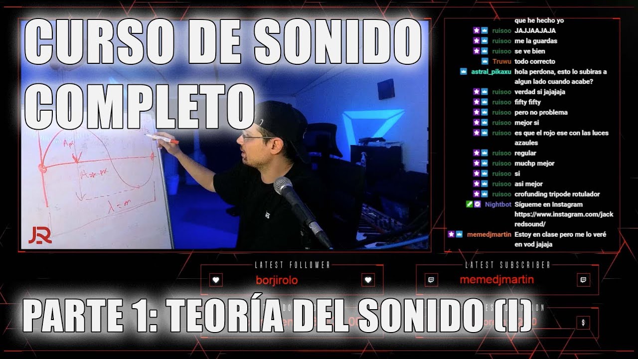 Curso de sonido COMPLETO (Parte 1: Teoría del sonido I)