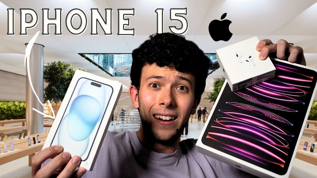 MEGA UNBOXING APPLE (IPhone 15 & IPad Pro)| ASMR ITA