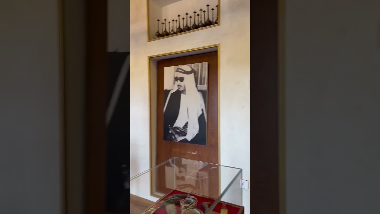 Arabic heritage museum at Al Bastakiya, historic district in Dubai.