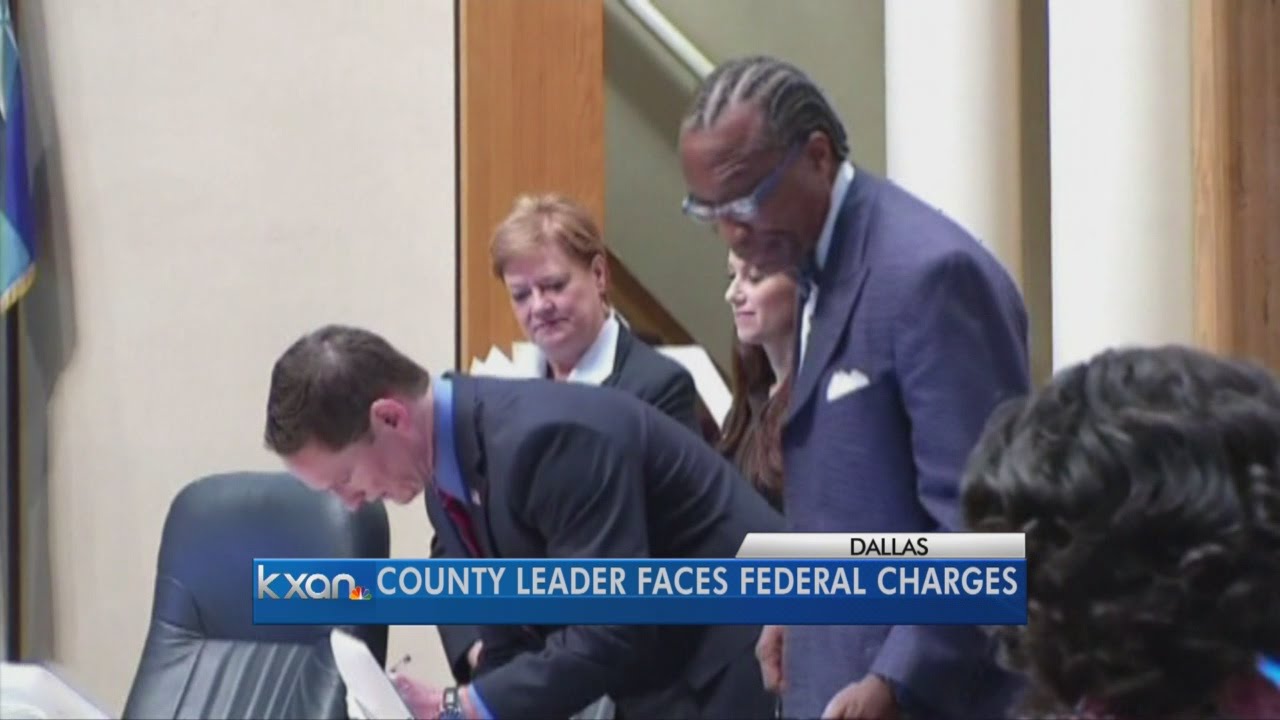 Dallas County official charged with taking bribes