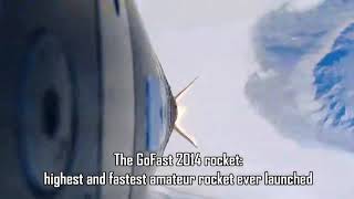 Rocket hitting the flat earth dome