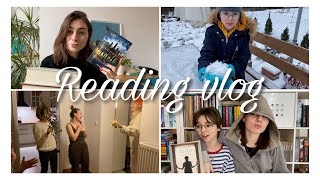 Wybrańcy, urodziny mamy, śnieg i dużo jedzenia! ✨❄️ READING VLOG 📚