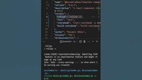 How to generate build with rollup