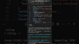 How to generate build with rollup