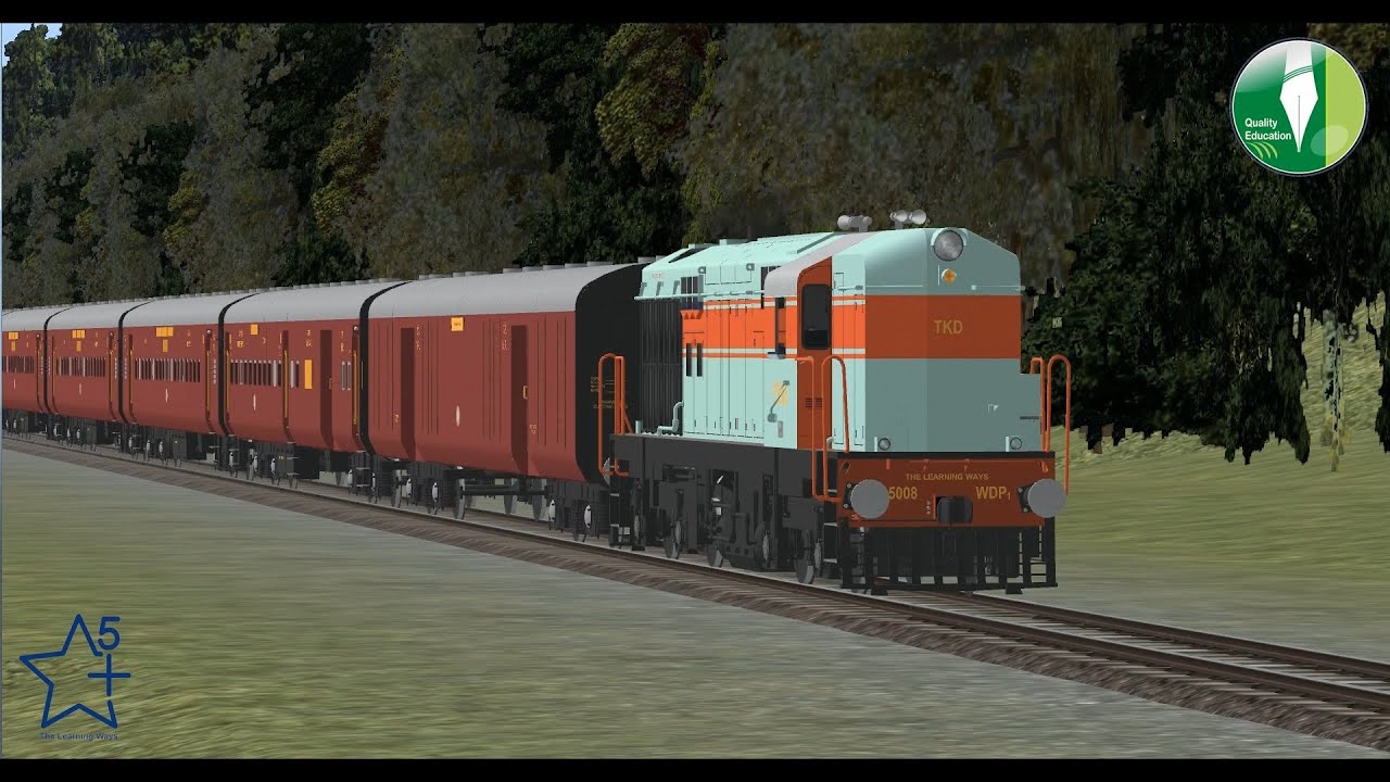 A Superfast Train - Indian Train Models Addons for Auran Trainz Simulator