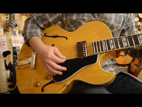 USED/Archtop Tribute AT102@guitarshoptantan - YouTube