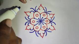 7 DOTS, MARGAZHI KOLAMS, Intricate Dot Kolams: A Visual Feast of Traditional Art !