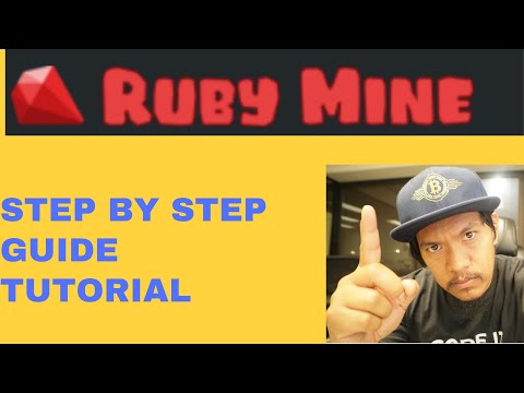 Step by Step Guide Tutorial in Ruby Mine