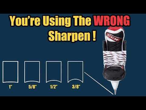 What EVERY hockey player should know about skate blade profiling