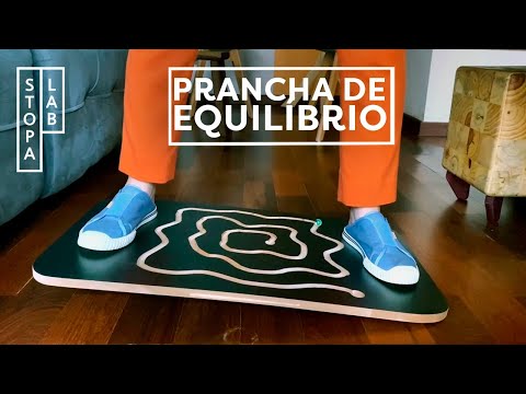 PRANCHA DE EQUILÍBRIO - FÁCIL FÁCIL - STOPA LAB MARCENARIA #183