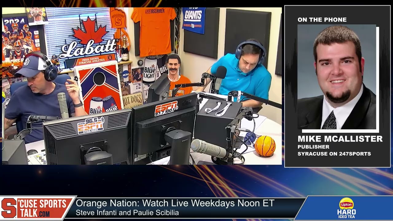 Mike McAllister Predicts Syracuse Football To UPSET Tennessee in Week 1 + Season Preview