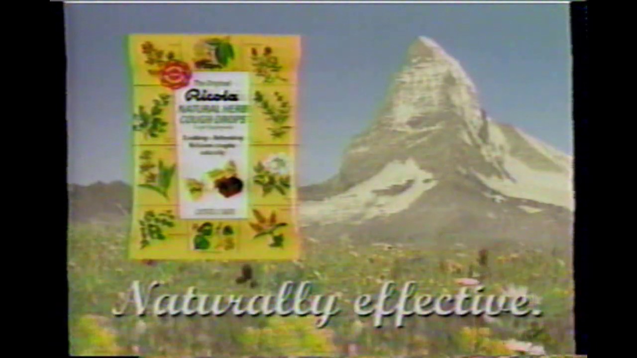 1997 Ricola Cough Drops Commercial YouTube