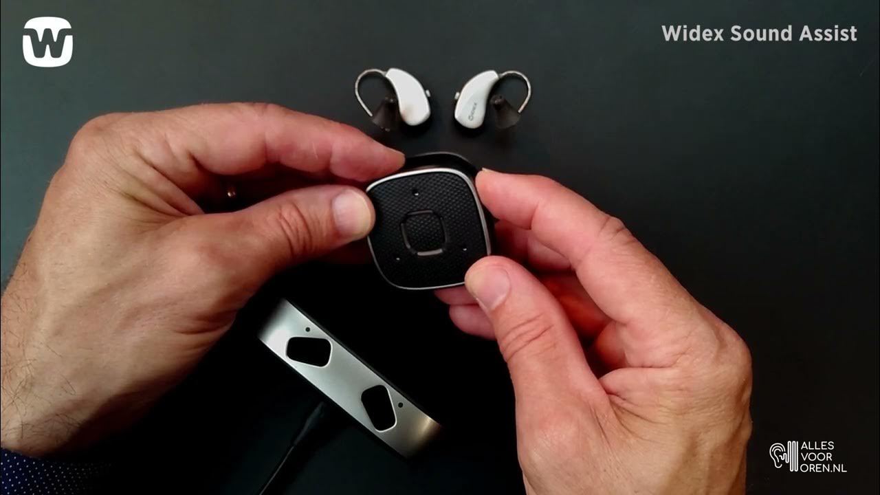 Widex Sound Assist koppelen met hoortoestel AllesVoorOren YouTube