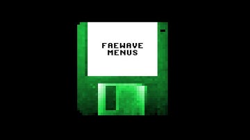 Faewave Menu - DEMO