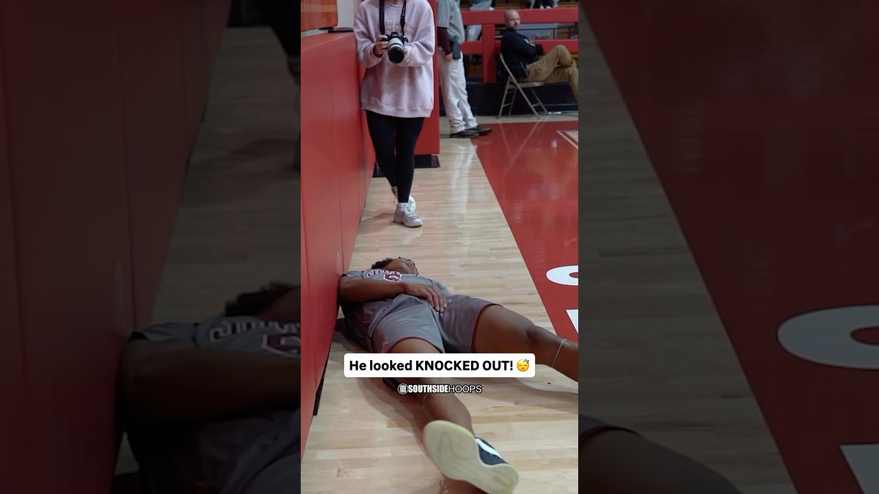 Why was he laying like that? 🤔😂