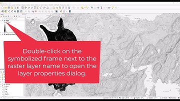 Raster Attribute Table in QGIS