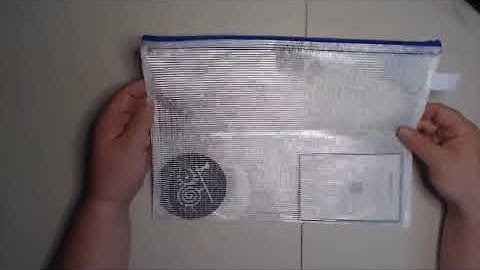 MJIYA Mesh Zipper Pouch Document Bag Plastic Zip File Folders Review, Quick way to organize document