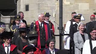 Proclamation of King Charles III in Oxford