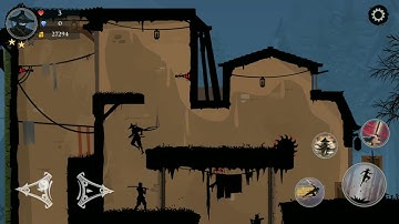 Ninja Arashi 2 |Level 11 | Without Dying | Fastest Play | Ninja Arashi 2 -Gameplay Walkthrough