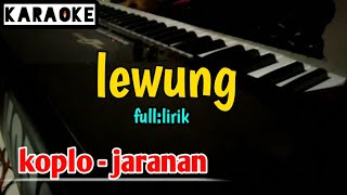 Lewung karaoke - koplo jaranan