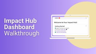Pledge.to Guide: Impact Hub Dashboard Walkthrough