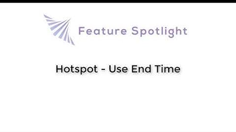 InstaVR Feature Spotlight: Hotspot - Use End Time