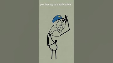 my first day as a traffic officer (despacito memes) #car #funny #memes